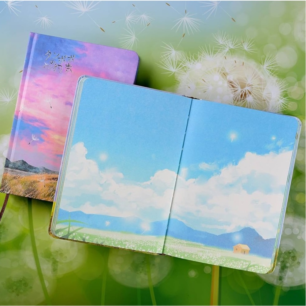 Japanese Stationary Seasons ombré  Hardcover Journal SEALED Pastel Pink & Purple